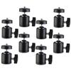Toyvian 8pcs Tripod Ball Head Camera Mount Clamp Heads for Tripod Rotation Metal Construction Lightweight Compact for Photography Accessories view 1