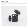 Toyvian 8pcs Tripod Ball Head Camera Mount Clamp Heads for Tripod Rotation Metal Construction Lightweight Compact for Photography Accessories view 3