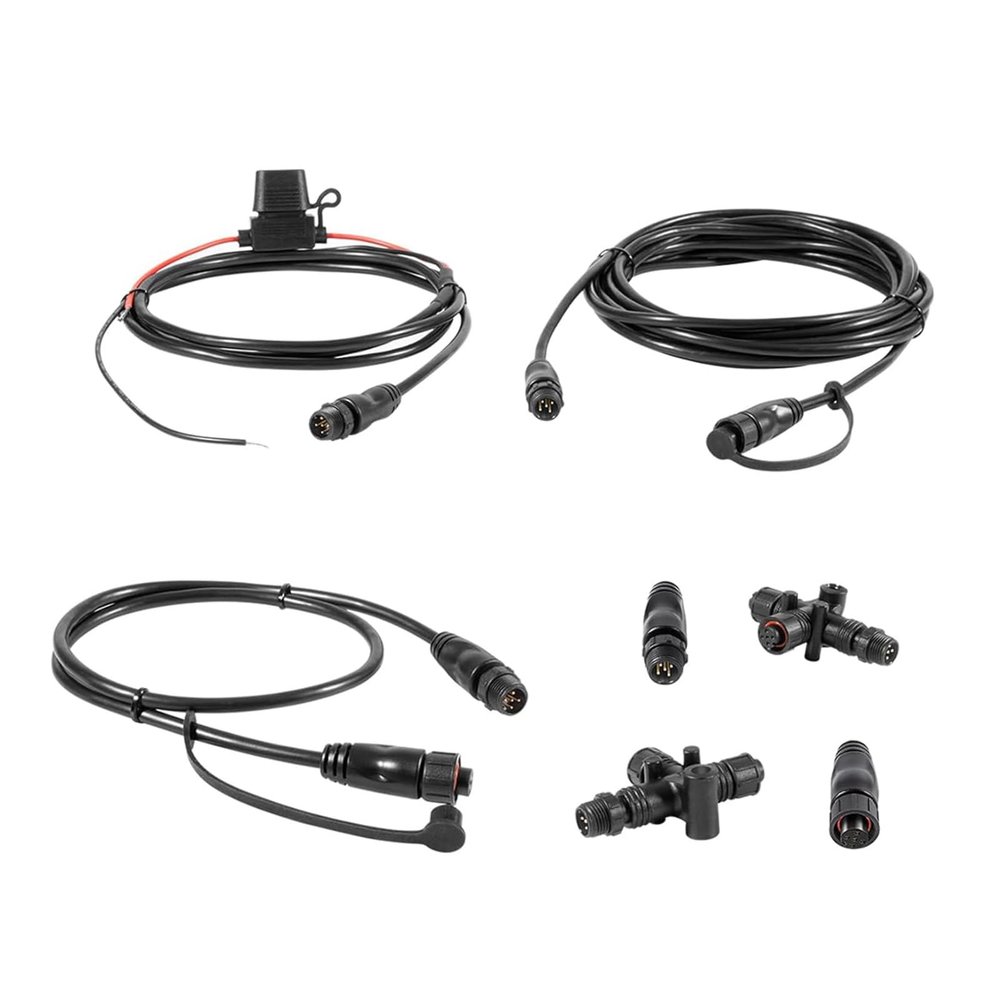 YMT Replace 124-69 NMEA Network Starter Kit,for NMEA 2000 Node Terminators,Connection with T Connector,Compatible with Lowrance N2K-Exp-Rd-2 Network Starter Kit