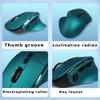 Ergonomic Mouse Large Middle Hands Dual Mode(Bluetooth+USB)Rechargeable Vertical Carpal Tunnel Bluetooth Wireless Mouse for PC/Laptop/Computer/Desktop/Tablet/ipad/Macbook Air/Pro Office Work Gift view 3