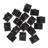 Homoyoyo 100pcs Cable Clips Adhesive Wire Holder Cord Organizer Clips Cord Management for Electronics Strong Hold view 1