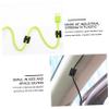 Homoyoyo 100pcs Cable Clips Adhesive Wire Holder Cord Organizer Clips Cord Management for Electronics Strong Hold view 4