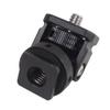 NovelGoal Camera Hot Shoe Monitor Flexible Tripod Adapter with Cold Shoe Mount Suitable for Microslr DSLRs with Hot/Cold Shoe Grooves Hero 13 Camera Protective Frames (No Pin,Black) view 4
