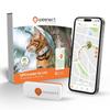Weenect Cat XS - New GPS Tracker for Cats | Real-time Mini GPS Tracker for Cats | Smallest Model on The Market | Collar Included | Subscription Required