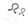 Homoyoyo 150pcs Cord Organizer Clips Cable Winders for Computer Power Cords USB Cables and Charging Wires Black Wire Management for Home Office and Travel view 2