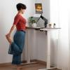UPGRAVITY Laptop Wall Mount, 2-in-1 Gas Spring Wall Holder with Vented Tray for 12"-17" Notebook/13-32 Computer Screen, Full Motion Adjustable Wall Mount Laptop Stand Holds 3.3-17.6lbs view 2