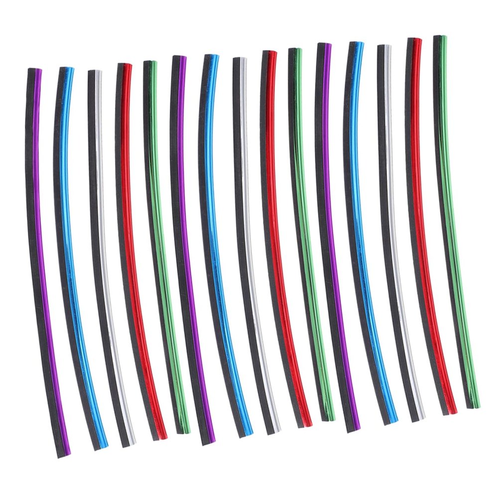 Gatuida 15Pcs Car Air Vent Decor Clips, PVC Interior Trim Accessories