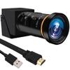 MMlove 4K HDMI USB Camera 30FPS Webcam 10X Variable Focus 5-50mm Lens H.265 2X Digital Zoom PC Streaming Close up Zoom in and Out Web Camera for Conference Classes view 1