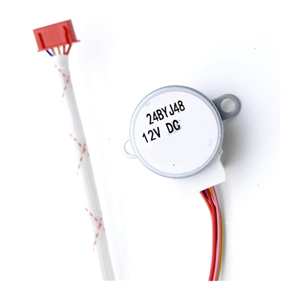 1pcs,24BYJ48 Small DIY 5V 12V 24V, Household appliances Intelligent Toilet Stepper Motor (Color : 5.625-25, Size : 12V 130 Ohms)