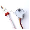 1pcs,24BYJ48 Small DIY 5V 12V 24V, Household appliances Intelligent Toilet Stepper Motor (Color : 5.625-25, Size : 12V 130 Ohms) view 2