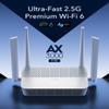 Cudy AX3000 Multi Gigabit Dual Band WiFi 6 Mesh Router, 2.5Gbps WAN RJ45 Port, 4 Gigabit RJ45 Ports, 4 5dBi Antennas, MU-MIMO, OpenVPN, Wireguard, Zerotier, Ipsec VPN, Cloud APP view 2