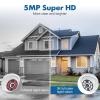 MMQ 5MP Outdoor Security Camera Wireless,PTZ WiFi Security Cameras Auto Track Security Camera, 2-Way Audio,Color Night Vision,Motion Alert,2.4G/5G view 4