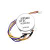 1pcs,35BYJ46 300 ohm Stepper Motor, DC 5V 12V 24V, Permanent Magnet Gear Small Stepper Motor, humidifier Maintenance (10MM Shaft) (Size : 12V-24V 300 ohms) view 1