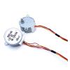 1pcs,35BYJ46 300 ohm Stepper Motor, DC 5V 12V 24V, Permanent Magnet Gear Small Stepper Motor, humidifier Maintenance (10MM Shaft) (Size : 12V-24V 300 ohms) view 2