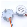 1pcs,35BYJ46 300 ohm Stepper Motor, DC 5V 12V 24V, Permanent Magnet Gear Small Stepper Motor, humidifier Maintenance (10MM Shaft) (Size : 12V-24V 300 ohms) view 4