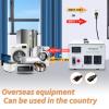 YVQVNDF Step Down Voltage Converter 3000 Watts 220V to 110V for US Canada Japan Electrical Appliances Use in Europe and Asia 220-240v Power System Power System, with 2 US Outlets (3000W(220V-110V)) view 2
