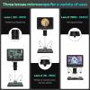 Andonstar AD246S-M 3 Lens HDMI Digital Microscope 2000x for Adults+Andonstar AD203 Handheld Digital Microscope view 3