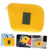 Yardenfun Shockproof Charger Cable Organizer Pc Supplies Mouse Storage Case Universal Travel Pouch Earphones Bag Yellow view 2