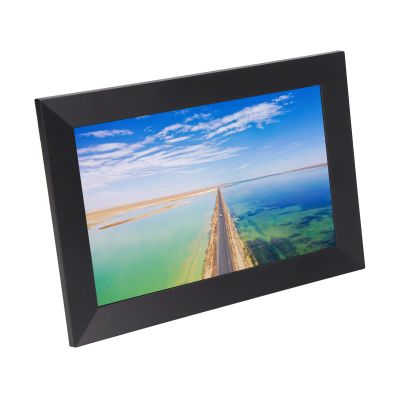 10.1 Inch Digital Photo Frame, Smart Auto Rotation, Wall Mountable Picture Frame with APP Control, for Family Sharing and Memories Backup (US Plug)