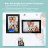 10.1 Inch Digital Photo Frame, Smart Auto Rotation, Wall Mountable Picture Frame with APP Control, for Family Sharing and Memories Backup (US Plug) view 2