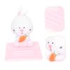 Mikinona 2pcs Shape Phone Holder Adjustable Stand for Desk Home Stable Scratch-Resistant Mobile Phone Holder Unique Cartoon Design for Better Viewing view 3