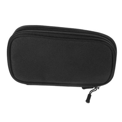 DOITOOL Cable Organizer Bag Small Travel Case for Chargers Earphones Digital Accessories Double Design for Efficient Storage Sleek Mysterious for Travel Business Trips