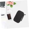 DOITOOL Cable Organizer Bag Small Travel Case for Chargers Earphones Digital Accessories Double Design for Efficient Storage Sleek Mysterious for Travel Business Trips view 2
