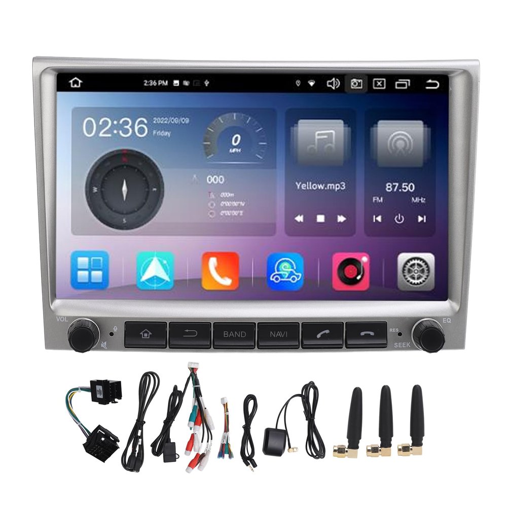8in Car Stereo Navigation Multimedia Player 8 Core 12 System Boxter 911 997 987 987C with, Auto Support (8+128G)