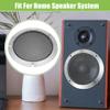 ACROPIX Universal 4" 6.5" Speaker Grills Cover Mesh Round 4 inch 6.5 inch Audio Speaker Subwoofer Guard Protector Case with Mounting Screws Iron Plated Silver Tone - Pack of 4 view 3