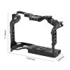DirectNine Basics Nitze Camera Cage Arca Plate Design,Compatible with Canon R6 Mark II/ R5 C/ R5/ R6 Camera, blak, T-C04A view 4