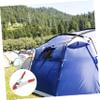 UKCOCO Essential Camping Tools 6 Pack Alligator Clamps for Tent Steel Clips Clamps for Electricity Work view 2