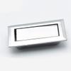 AthuAh Recessed Pulls, Alloy Square Concealed Handle Embedded Concealed Handle Cabinet Door Invisible Handle view 2