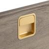 AthuAh Recessed Pulls, Rectangular Recessed Pull,Invisible Furniture Handles,Handle Sets, Hidden Drawer Pull for Cabinet Hardware 1 Pi, Single Hole view 1