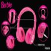 eKids Barbie Bluetooth Headphones, Pink Wireless Headphones with Microphone Includes Aux Cord, Volume Reduced Kids Foldable Earphones view 2