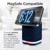 iHome Bluetooth Speaker with Wireless Charger, Charging Station with Color Changing Night Light - Blue (iPBT50L) view 4