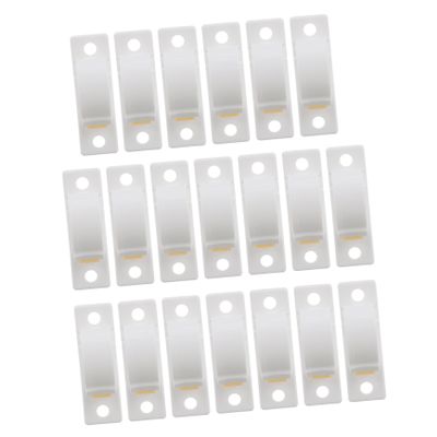 Homoyoyo Cable Holder Clip Set 20pcs Adhesive Cord Clips for Desk Wire Clamp Holders