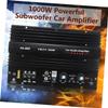 Homoyoyo 12v Subwoofer Car Audio Stereo Audio Speaker Line Converters Compact Subwoofers Amplifier view 4