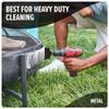 Dirt Devil Hard Bristle Cleaning Brush Set, 2 Piece, 2" and 3.5" Brushes Included, for Use on Brick, Grout, Cast Iron and More, Heavy Duty Cleaning, Scrubber Brush Drill Attachment for Cleaning view 3
