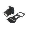 Gmilli Industrial Panel Mount USB Connector, D Type Female Male, USB2.0/3.0 to Type B, Dustproof Cover (Black usb2.0 to B) view 2