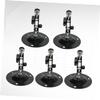 Homoyoyo 5pcs Security Camera Wall Mount Bracket Rotatable Monitor Bracket for Hd Cameras Easy Install for Home Shop view 3