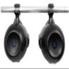 Rockville RWB90B Bundle: (2) Pair of 8 in 300W Black Marine Wakeboard 360 Swivel Tower Speakers, DBM45 4-Channel 2000W Peak Marine Amplifier, RMWK4 Waterproof Install Kit, 5-Items view 4