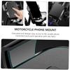 SOLUSTRE Bike Phone Mount for Motorcycles Shock Absorption Handlebar Holder with Rotation Compatible with All Smartphones Easy to Install view 2