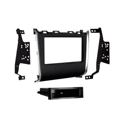 225FWY Car Stereo Radio Installation Dash Kit for 2013 2014 2015 2016 Nissan Pathfinder (Without NAV, with Climate Above Radio)