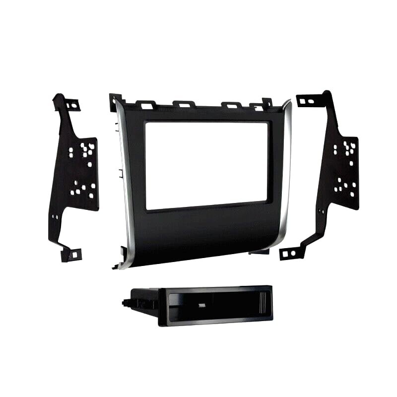 225FWY Car Stereo Radio Installation Dash Kit for 2013 2014 2015 2016 Nissan Pathfinder (Without NAV, with Climate Above Radio)