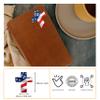 250 Small Patriotic Pride - Cross-Shaped American Flag Stickers - Ideal for Laptops, Water Bottles, and More - view 3