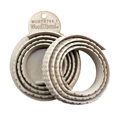 WoodUBend Pack of Two Corn Weave Trims TR734.1-100x1.8 - Heat Bendable & Flexible Wood Trims - DIY Craft, Furniture & Home Decor - Easy to Apply & Paint - Versatile & Reusable