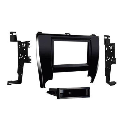 225FWY Single DIN Double DIN Car Stereo Radio ISO DIN Installation Dash Kit for 2015 2016 2017 Toyota Camry