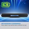 iLive 18-inch Portable Wireless Multimedia Soundbar Speaker with LED Lights, ISB184B view 2