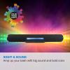iLive 18-inch Portable Wireless Multimedia Soundbar Speaker with LED Lights, ISB184B view 3