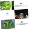 POPETPOP Solar Lantern Light Stylish Garden Night Lamp for Outdoor Decor Eco-Friendly Hanging Pendant for Courtyards and Patios Energy-Saving Lighting Green view 4